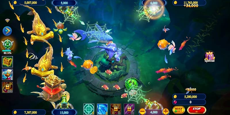 Bắn cá Men In Black GamVip: Săn cá kịch tính, rinh tiền to 3 vũ khí bổ trợ săn cá